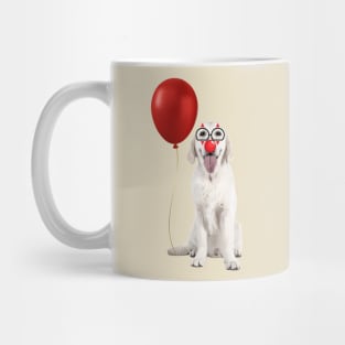 Halloween Dog White Labrador Mug